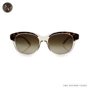Stella McCartney Tortoise & Clear Cat Eye Sunglasses